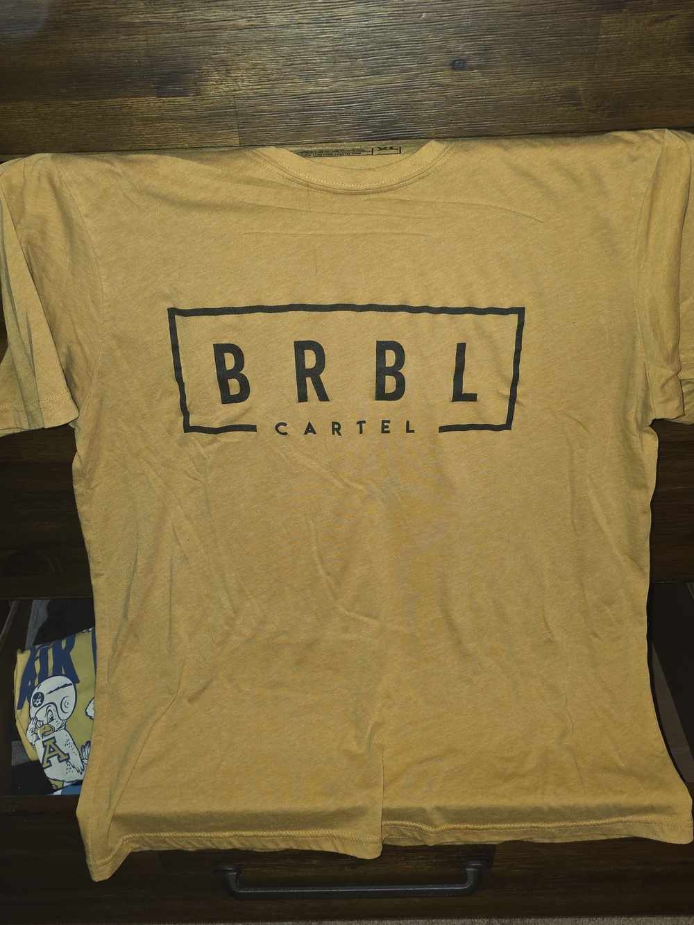 Barbell Cartel Mustard Graphic Tee